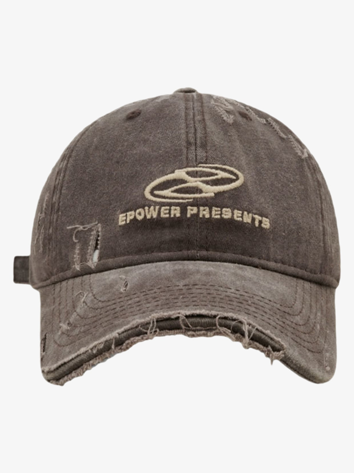 Theprecipice Ripped Denim Baseball Cap - 2028