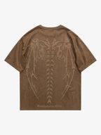 Theprecipice Skeleton Vintage T-shirt - 1642