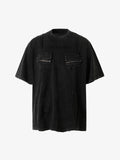 Vintage Washed Multi-Pocket T-Shirt