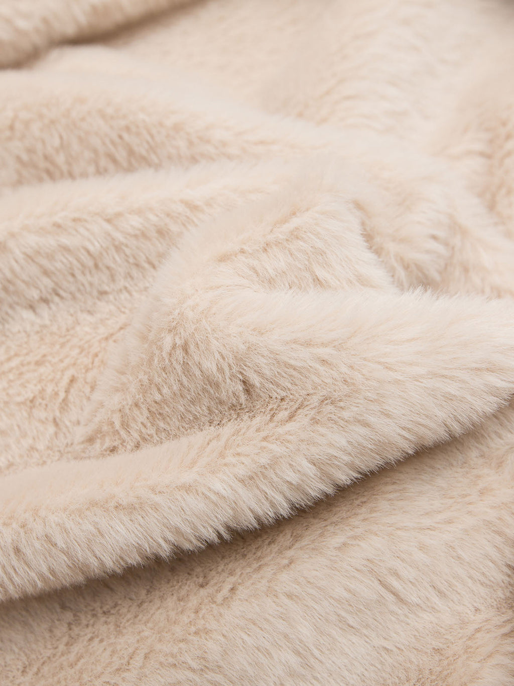 Faux Fur Lined Zip Up Winter Hooded Bomber Jacket - 2560