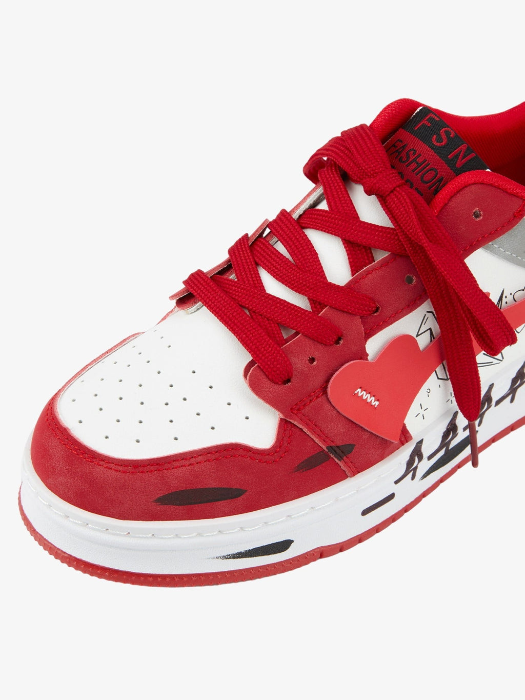 Theprecipice Graffiti Skate Sneakers - 1622