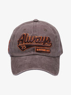 Theprecipice Vintage Embroidered Denim Washed Baseball Cap
