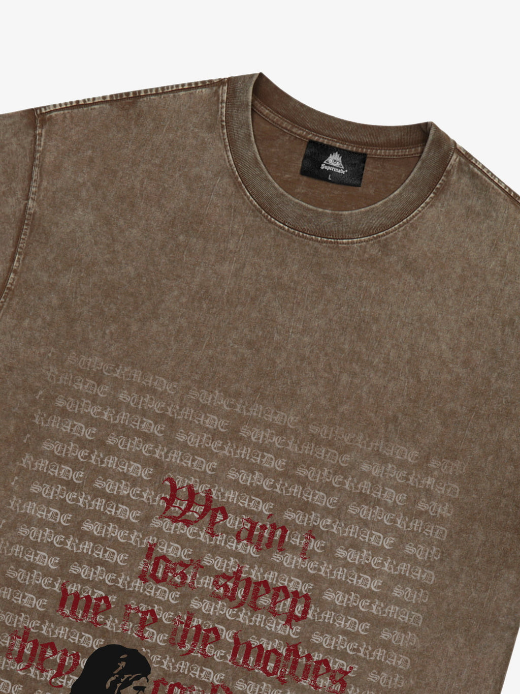 Bold Graphic Slogan T-Shirt