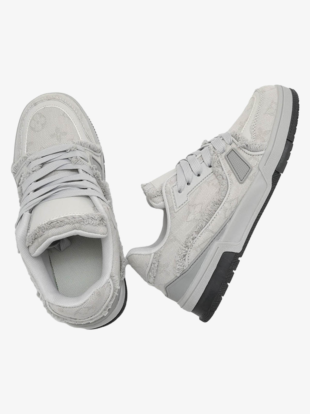 Theprecipice Retro Denim Sneakers - 2234