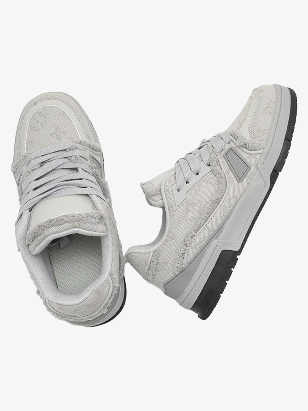 Theprecipice Retro Denim Sneakers - 2234
