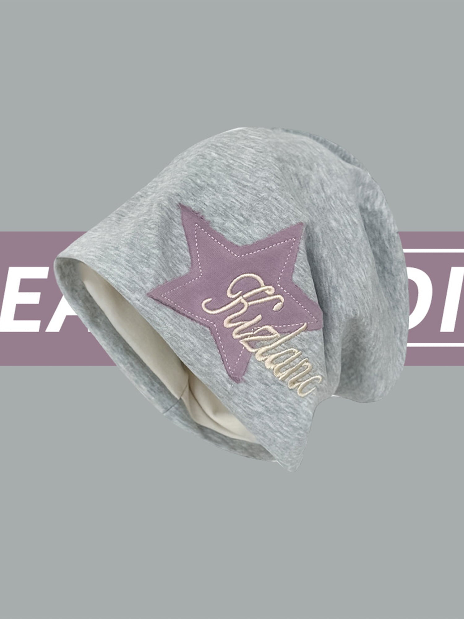 Theprecipice Star Embroidered Wrap Hat - 1703