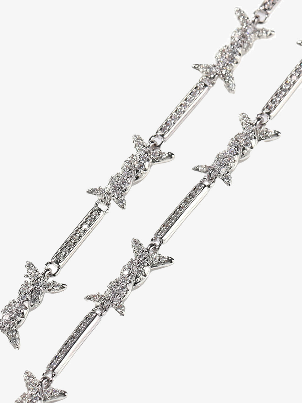 Zircon Thorn Copper Necklace