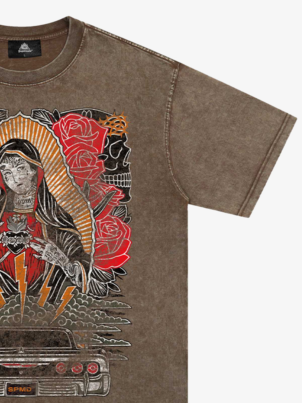Original Vintage Virgin Mary Graphic T-Shirt