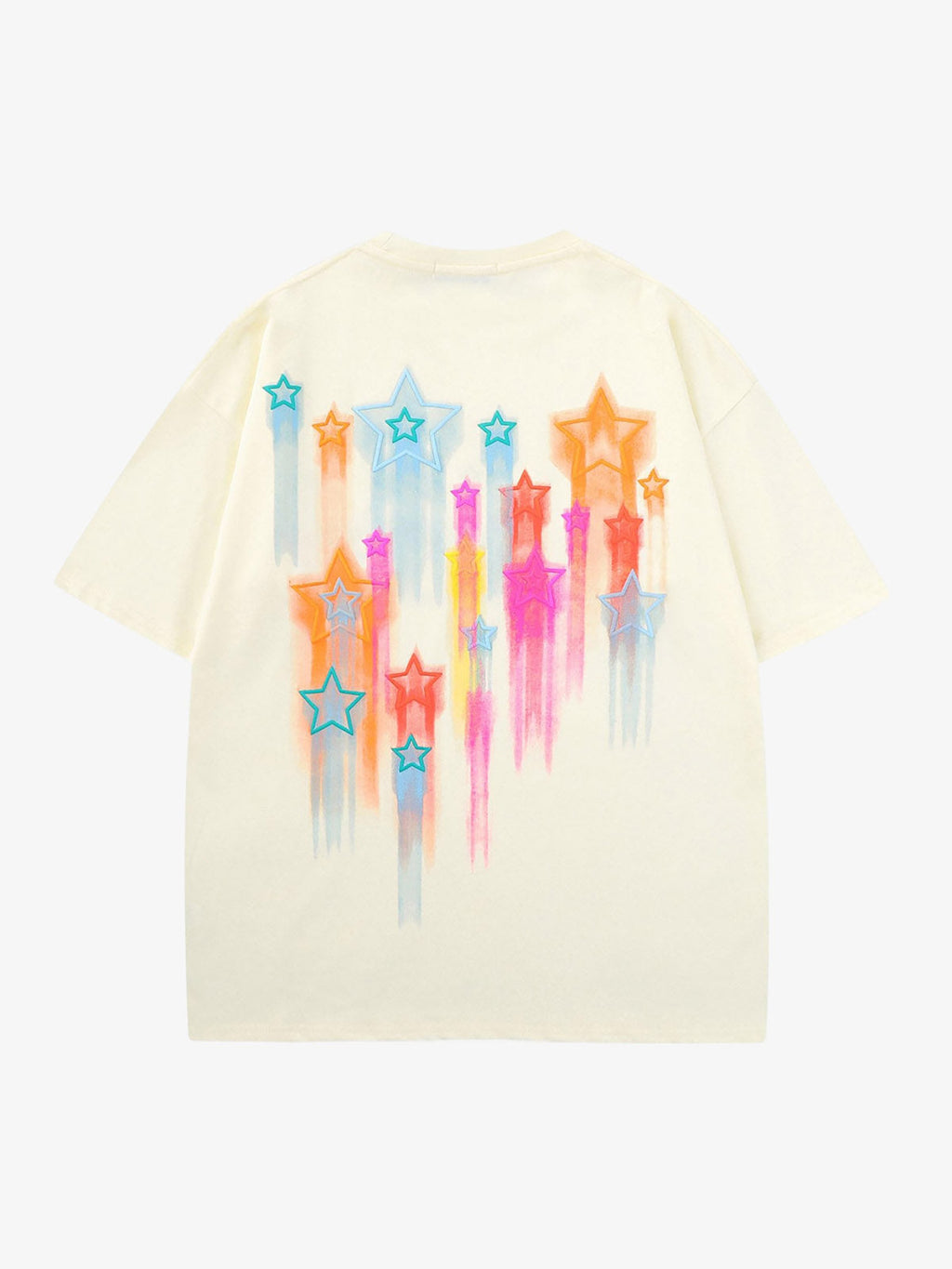 Theprecipice Colorful Full Of Stars Printed T-shirt