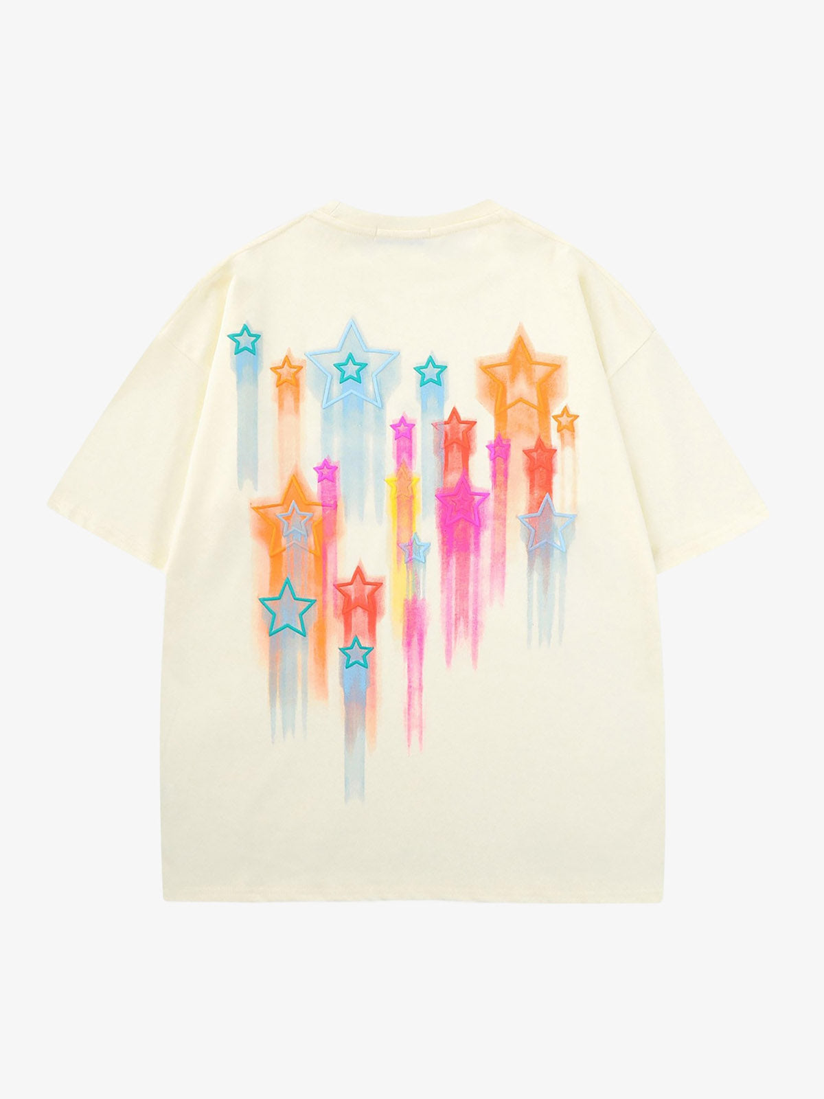 Theprecipice Colorful Full Of Stars Printed T-shirt