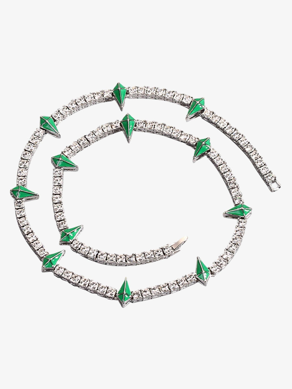 Theprecipice Hip Hop Collarbone Chain Necklace - 2221