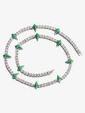 Theprecipice Hip Hop Collarbone Chain Necklace - 2221