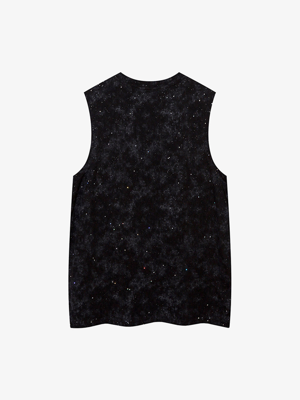 Retro Rhinestone Cross Chain Vest