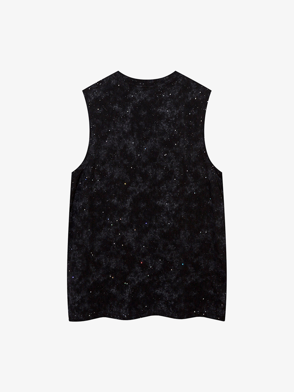 Retro Rhinestone Cross Chain Vest