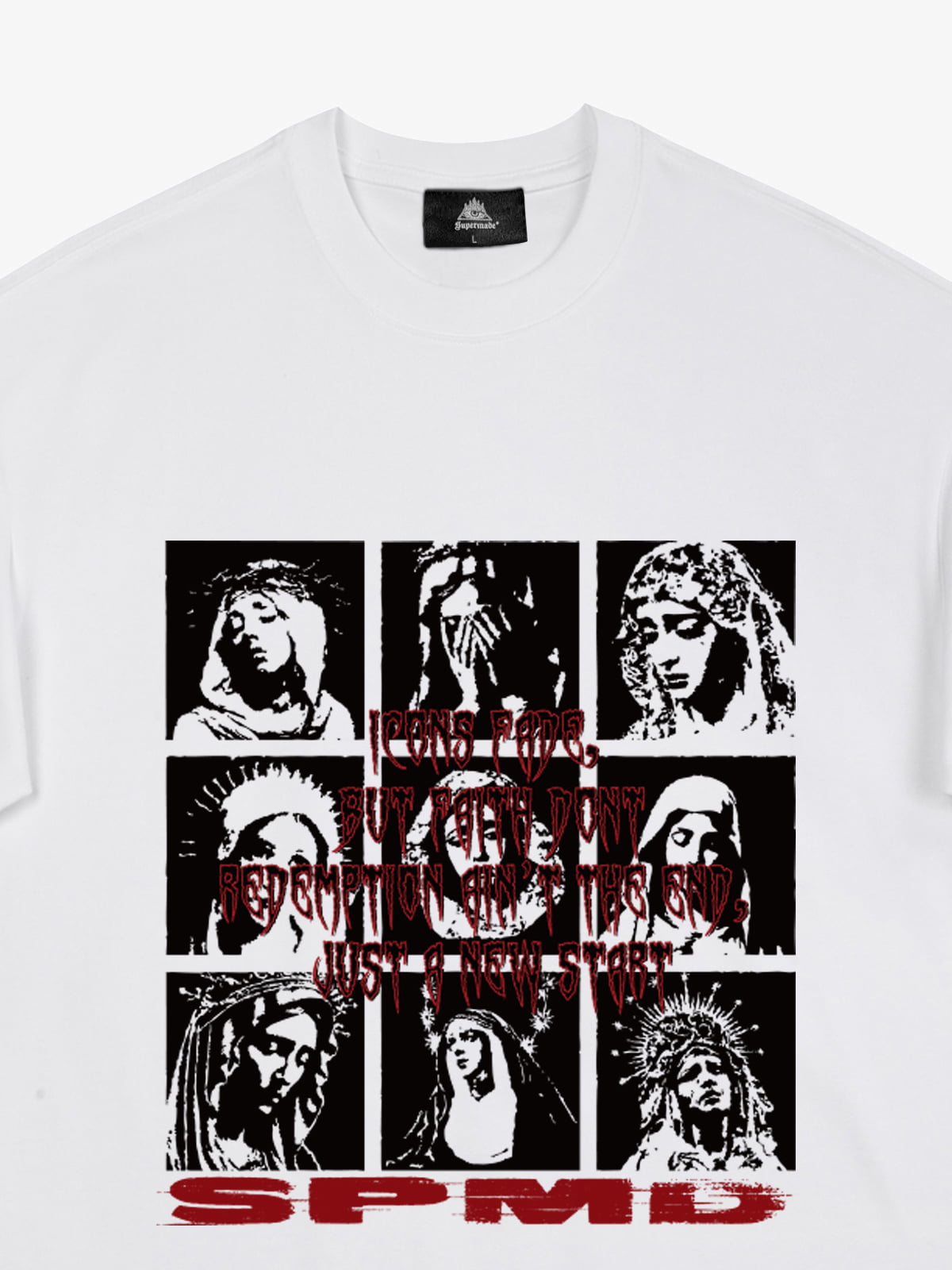 Original Saint Slogan Graphic T-Shirt