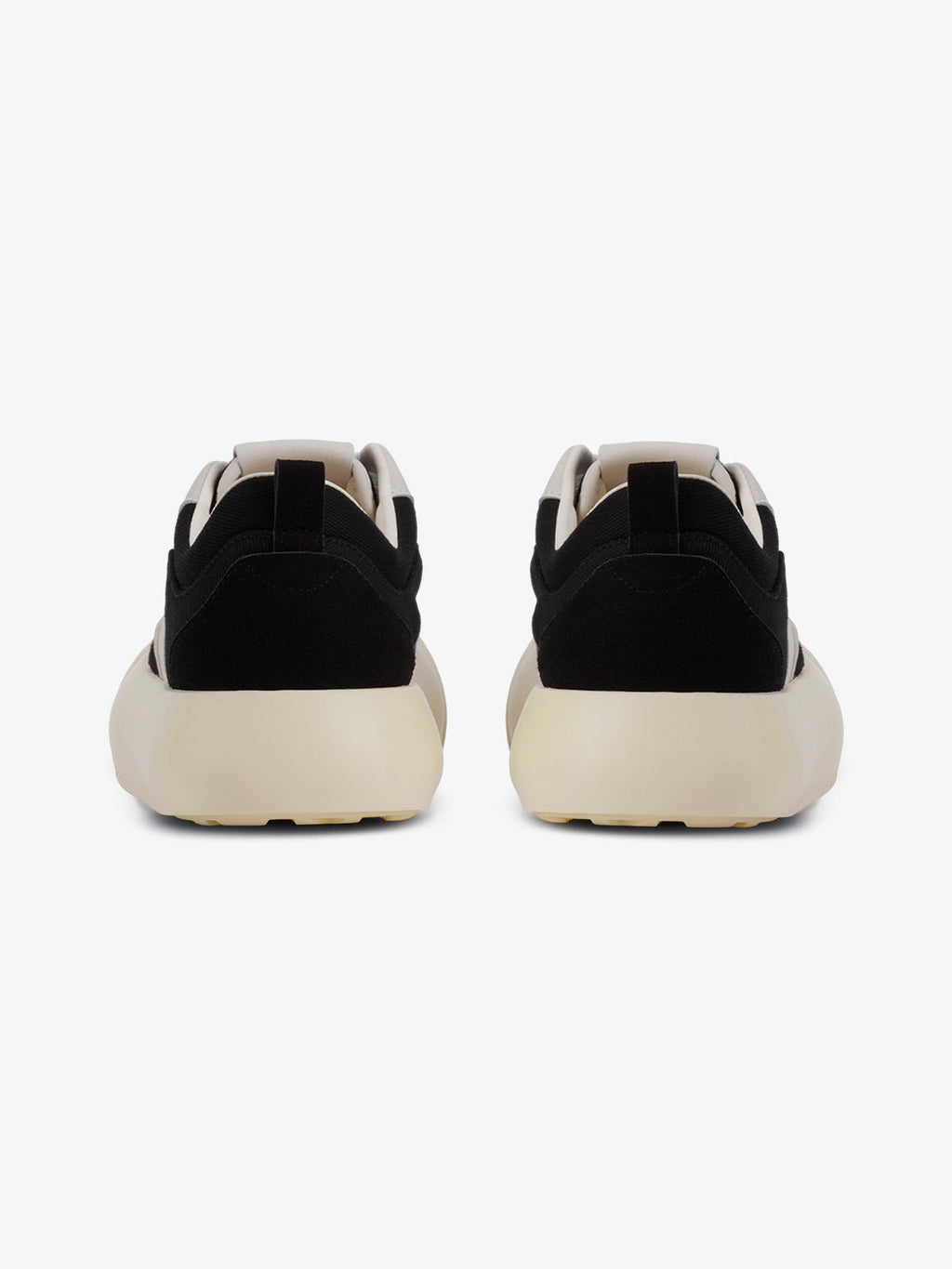 Theprecipice Chunky Round-Toe Color-Block Rap Sneakers