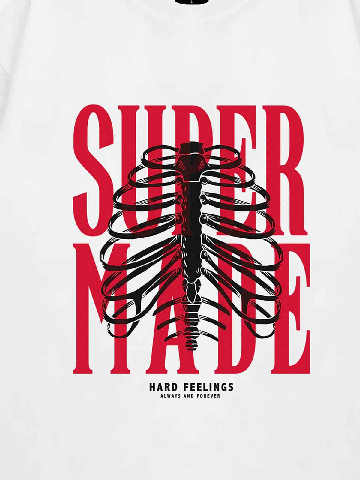 Theprecipice Skull Printed Logo Design T Shirt -1159