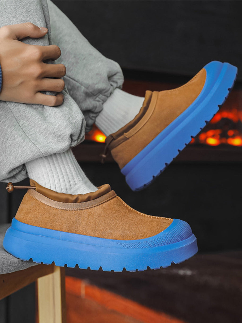 Theprecipice Thick-soled Fleece Fur Snow Boots