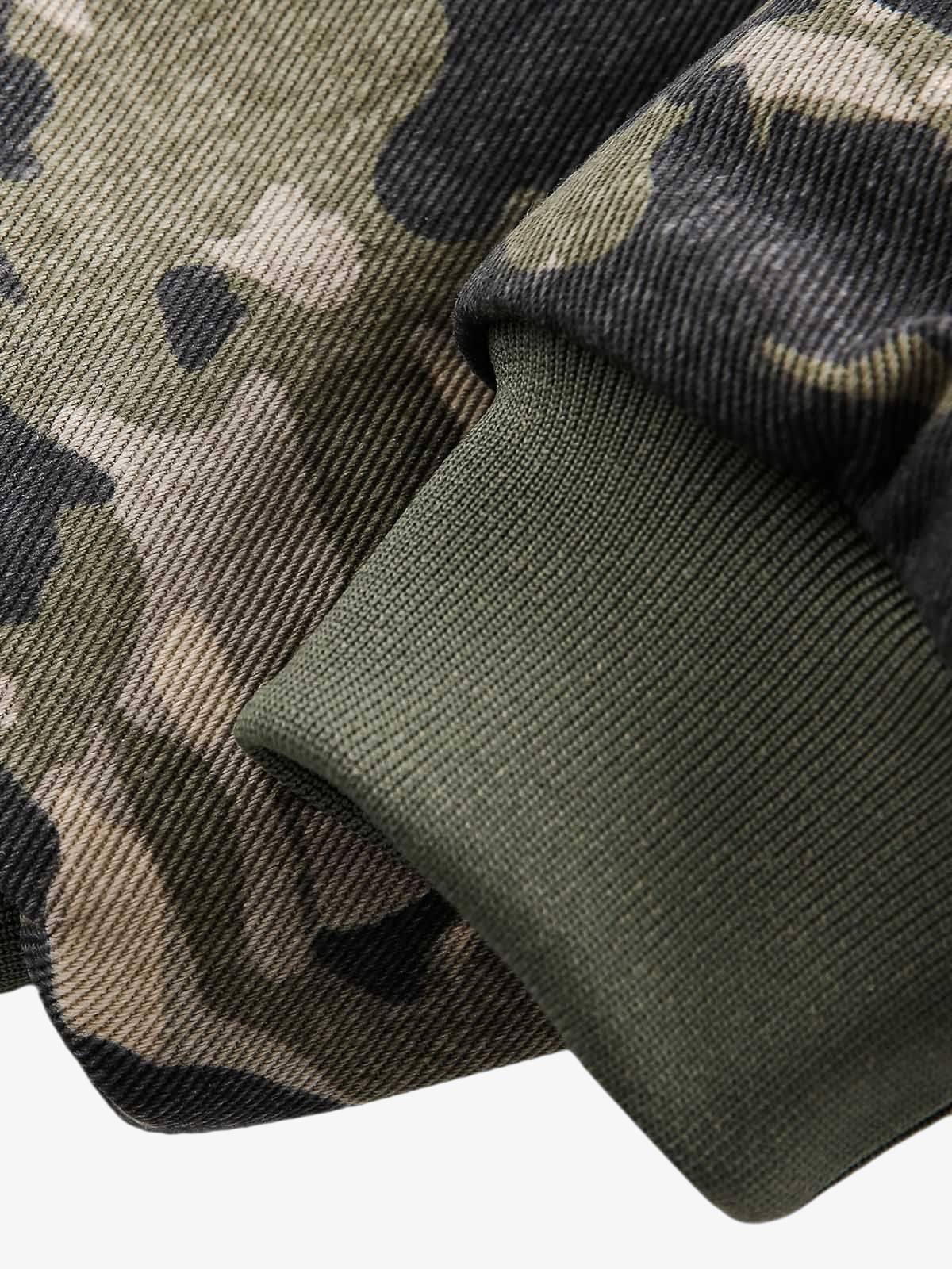 Theprecipice Camouflage Fur Hooded Jacket - 2353