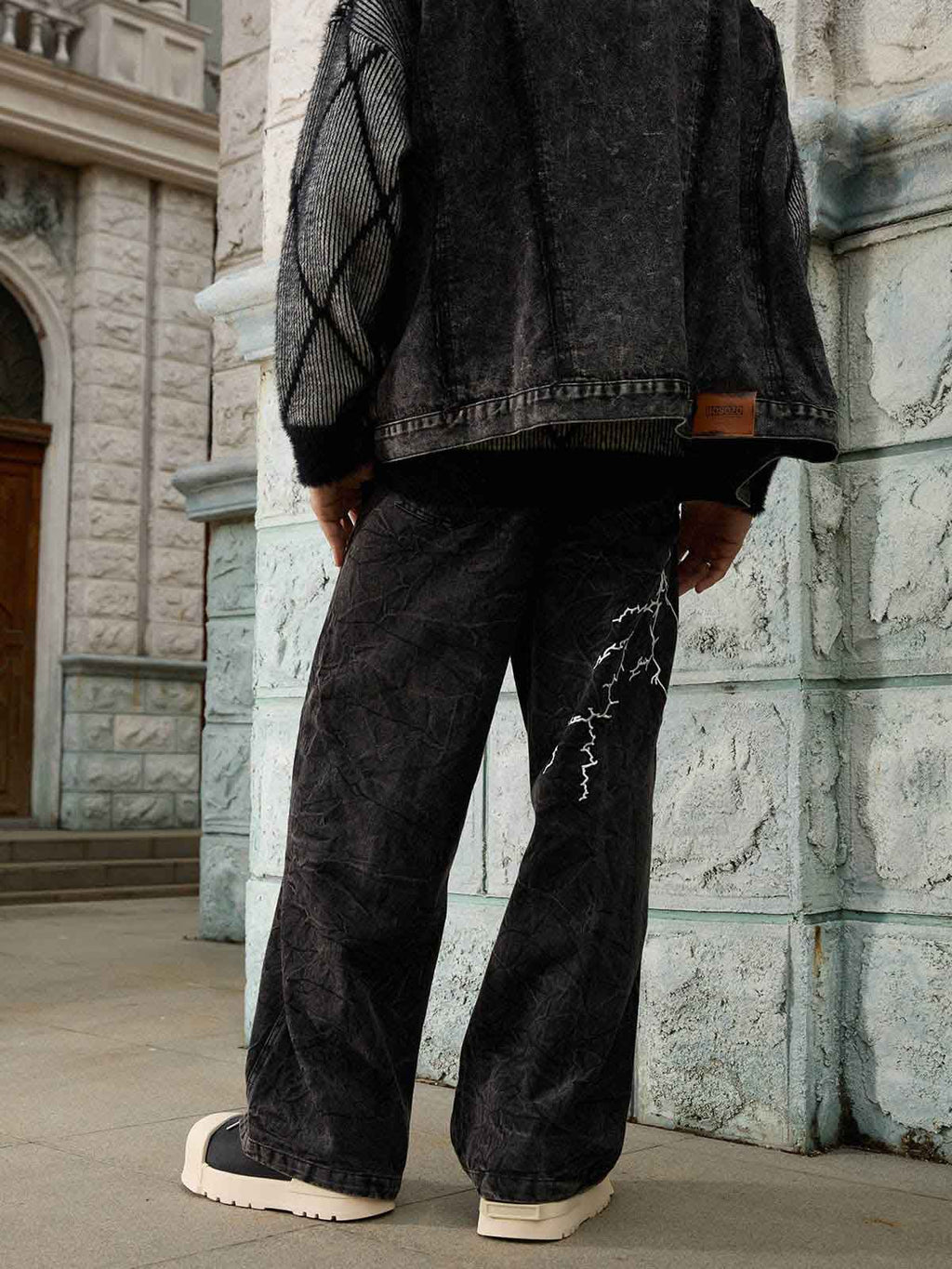 Theprecipice High Street Hip-hop Distressed Washed Jeans - 2185