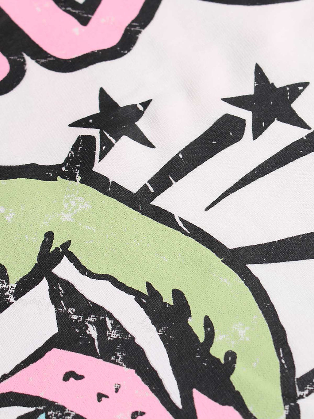 Theprecipice Fun graphic print T-shirt