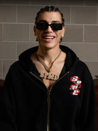 Original Embroidered Zip Up Hoodie