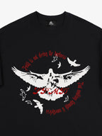 Original Vintage Washed Slogan Graphic T-Shirt