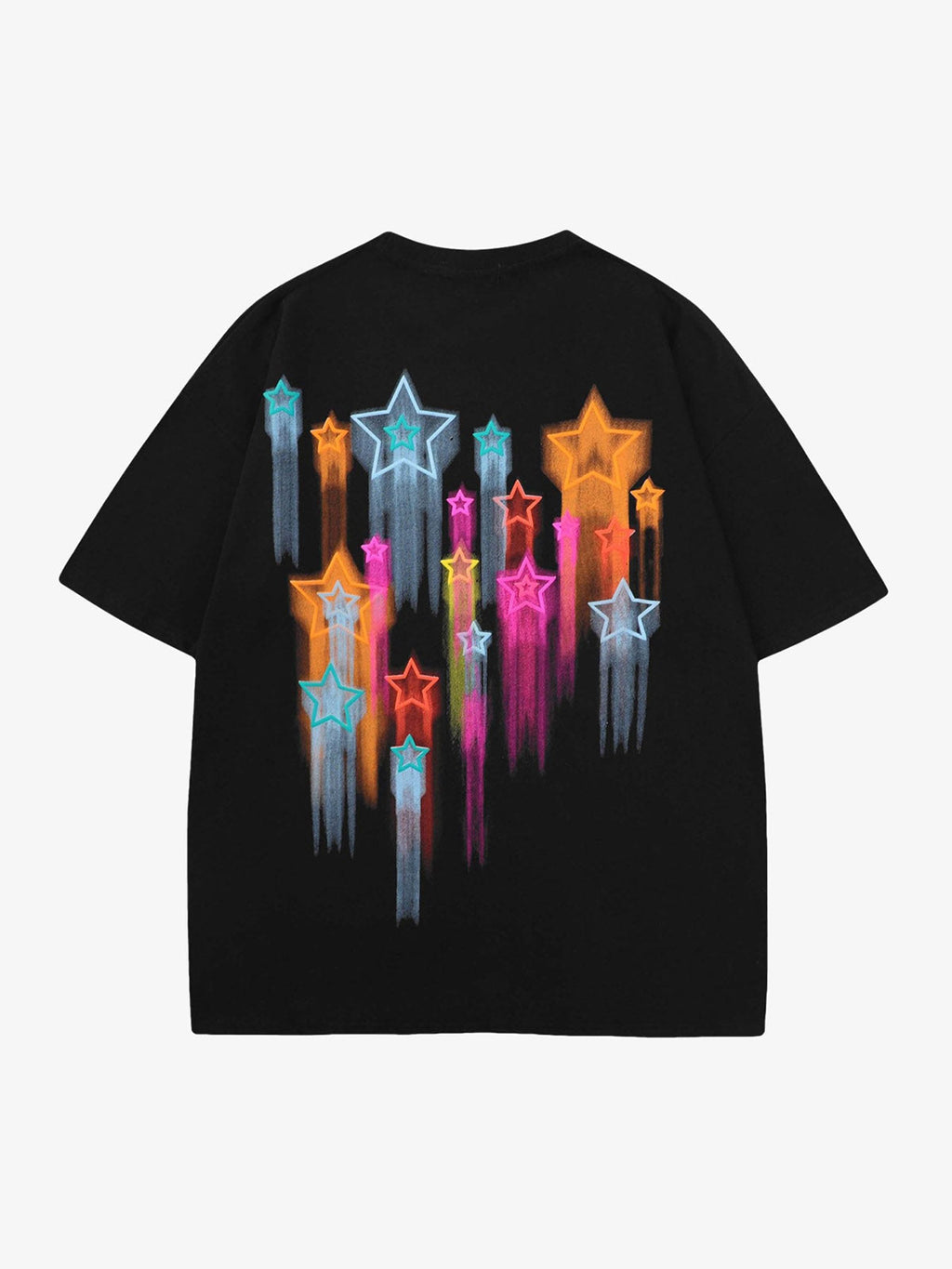 Theprecipice Colorful Full Of Stars Printed T-shirt