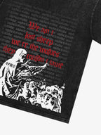 Bold Graphic Slogan T-Shirt