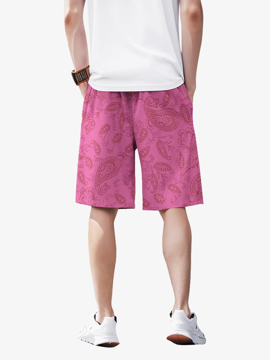 Theprecipice Skull Hand Print Hip-hop Shorts