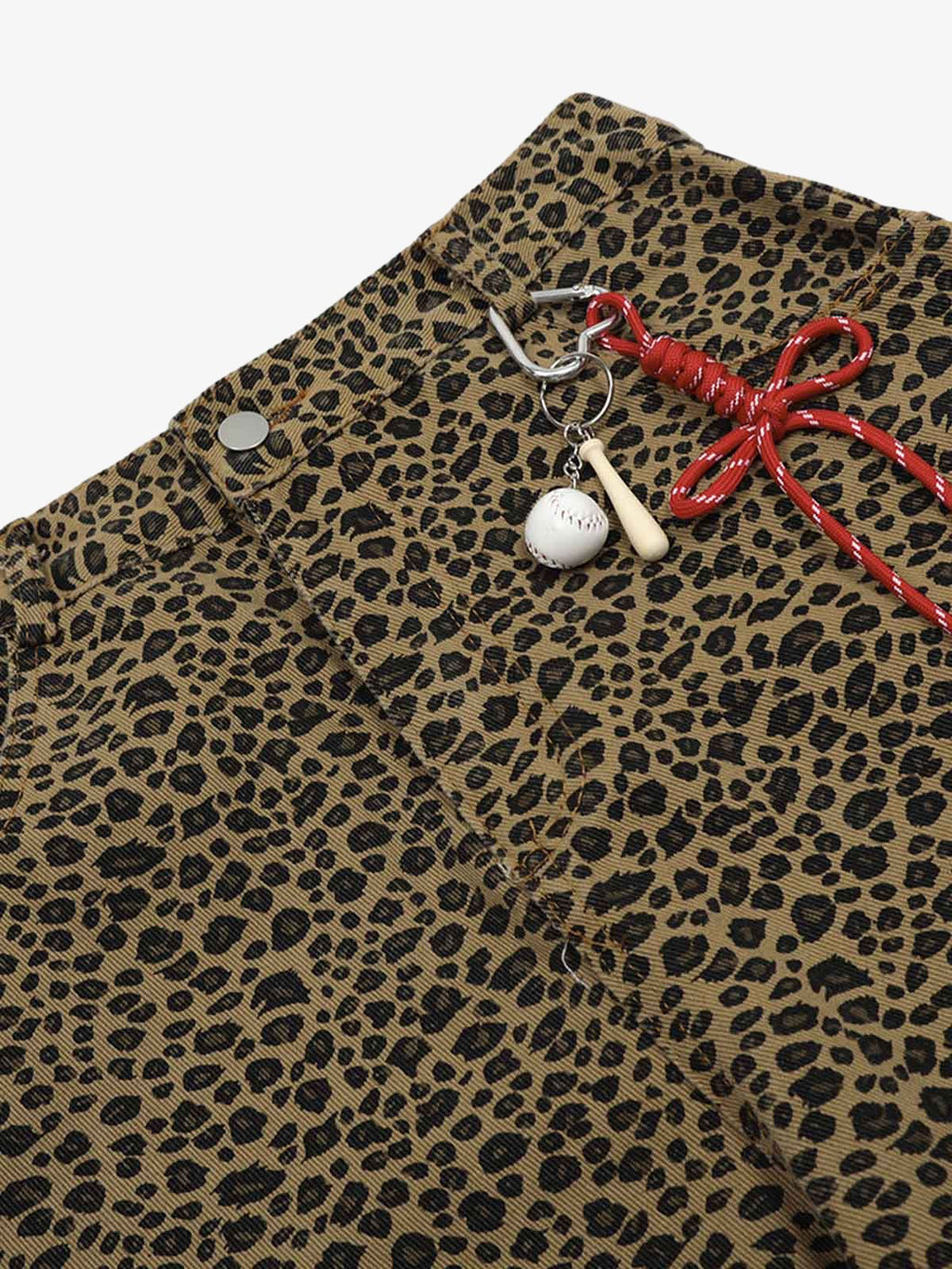 Cheetah Print Barrel Pants - 2416
