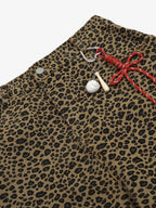 Cheetah Print Barrel Pants - 2416