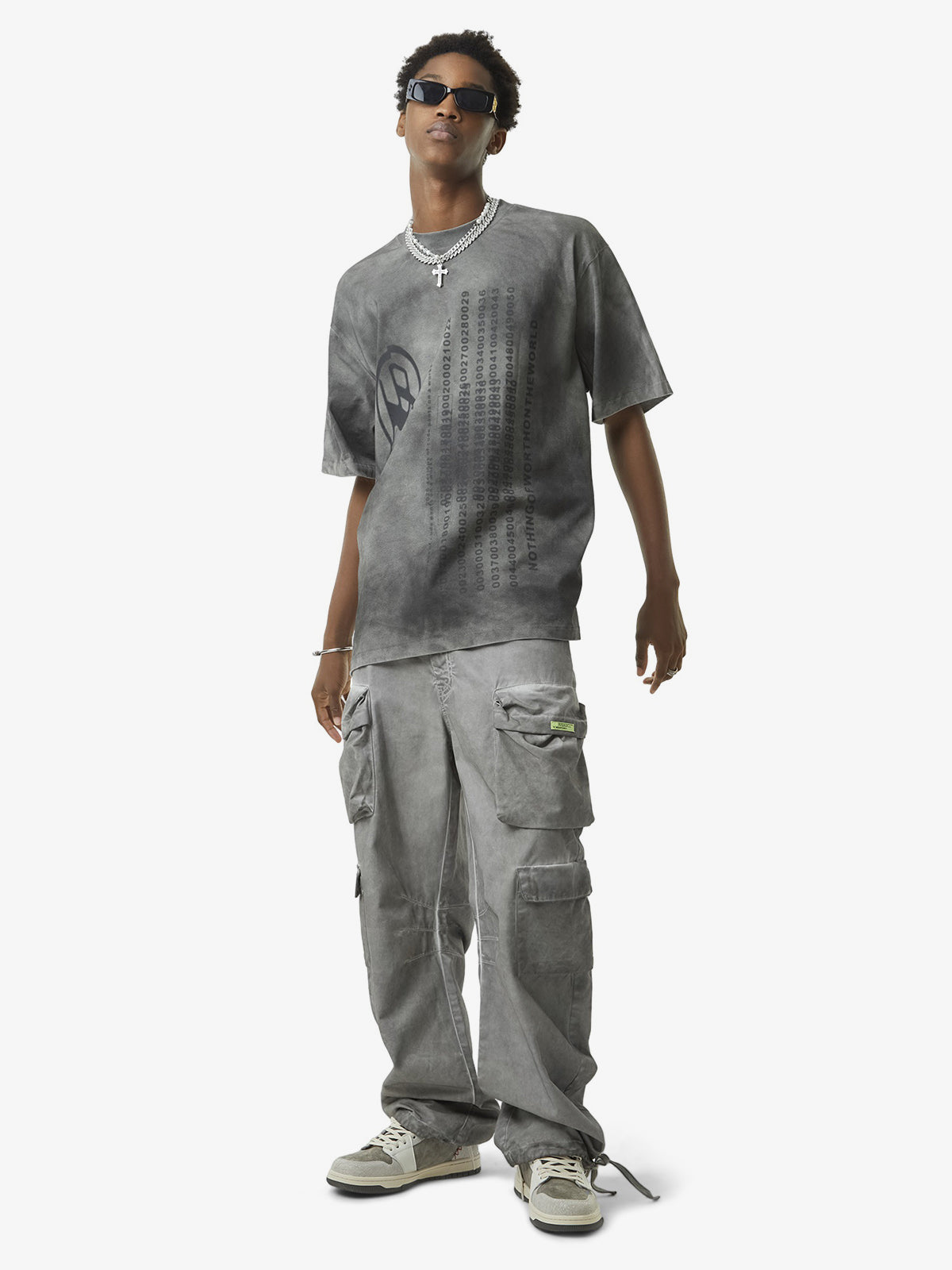 Theprecipice Vintage Wasteland Style Multi Pocket Work Pants