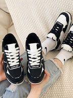 Theprecipice High Street Black And White Board Casual Shoes -1554