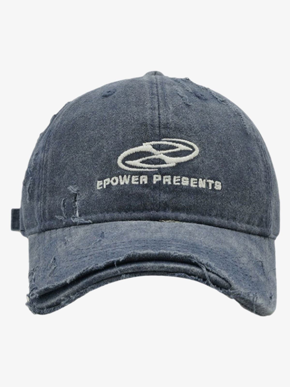 Theprecipice Ripped Denim Baseball Cap - 2028