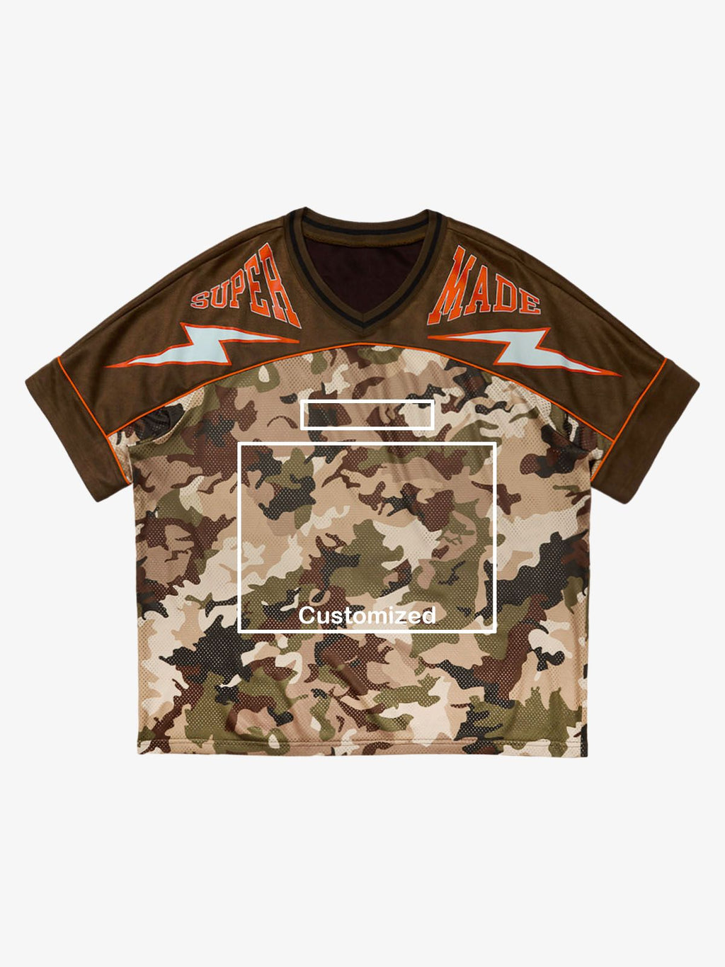 Original Camouflage Football Jersey T-Shirt - 2401