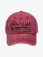 Theprecipice Vintage Embroidered Denim Washed Baseball Cap