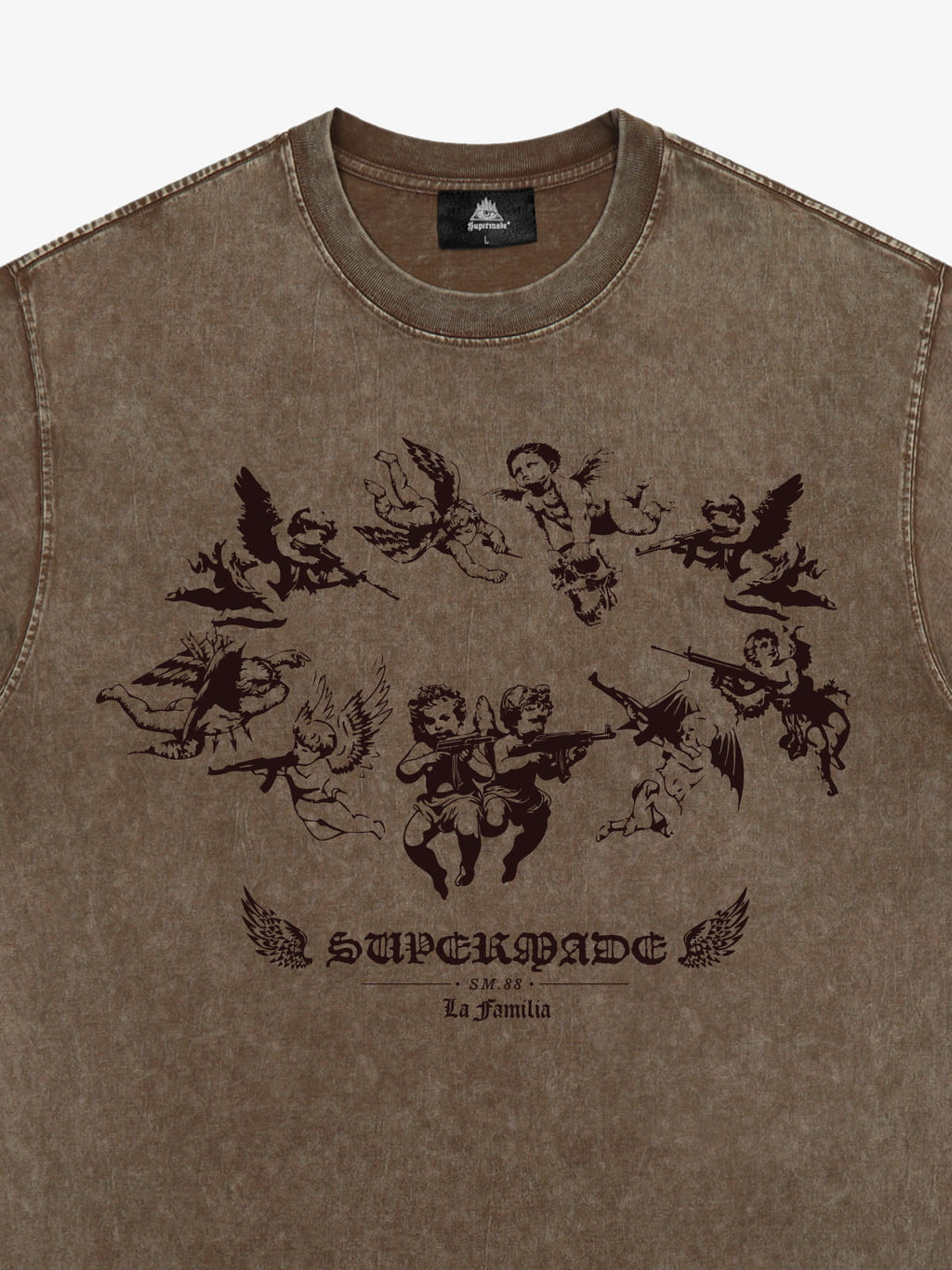 Original Vintage Angel Graphic Print T-Shirt
