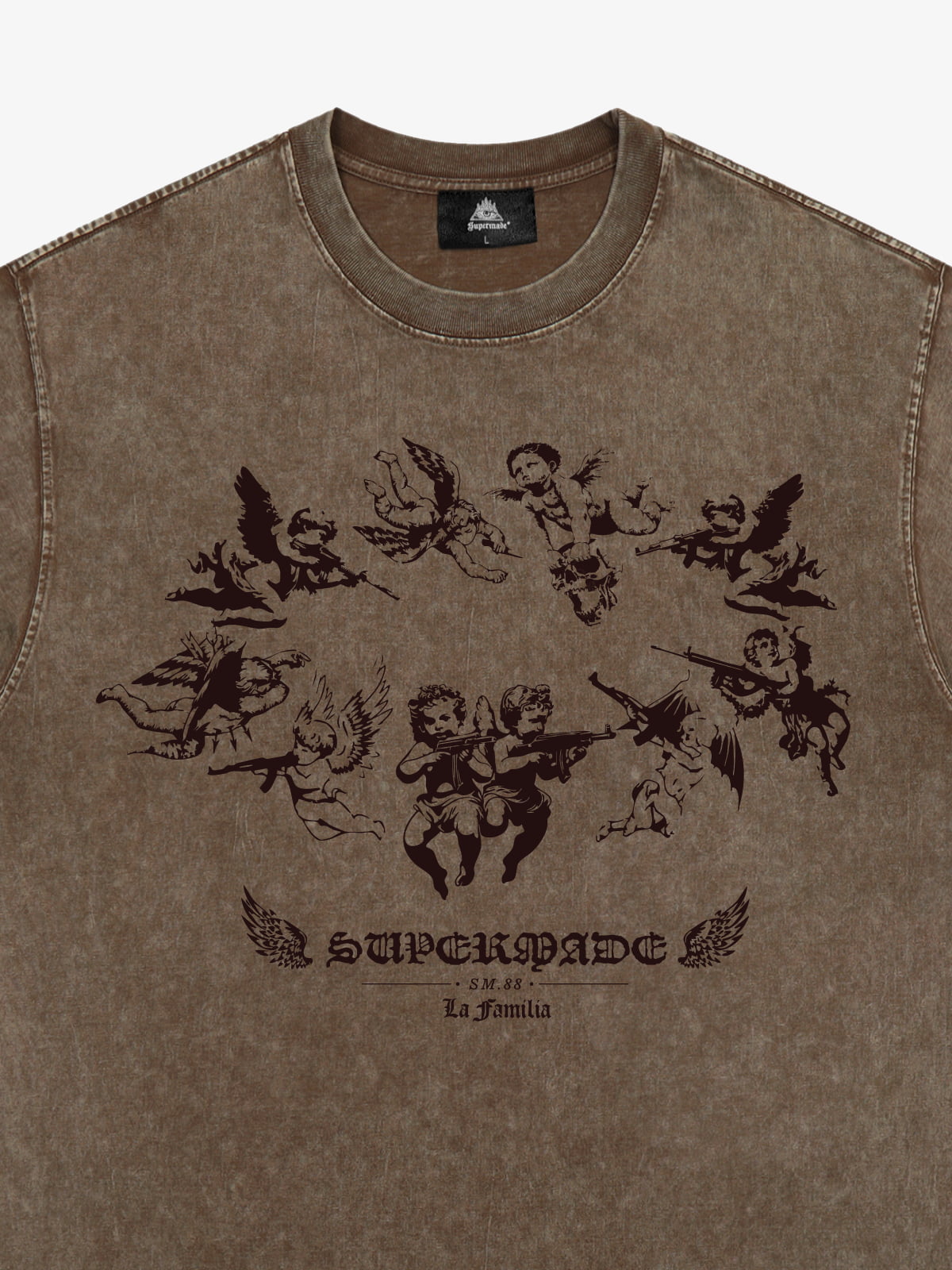 Original Vintage Angel Graphic Print T-Shirt