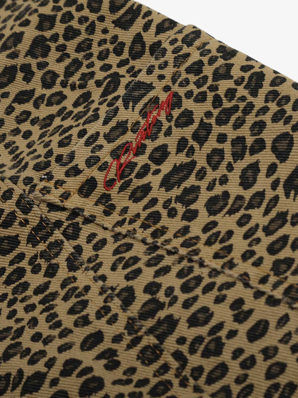 Cheetah Print Barrel Pants - 2416
