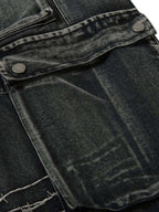 Theprecipice High Street Embroidery Hip-Hop Jeans - 2122