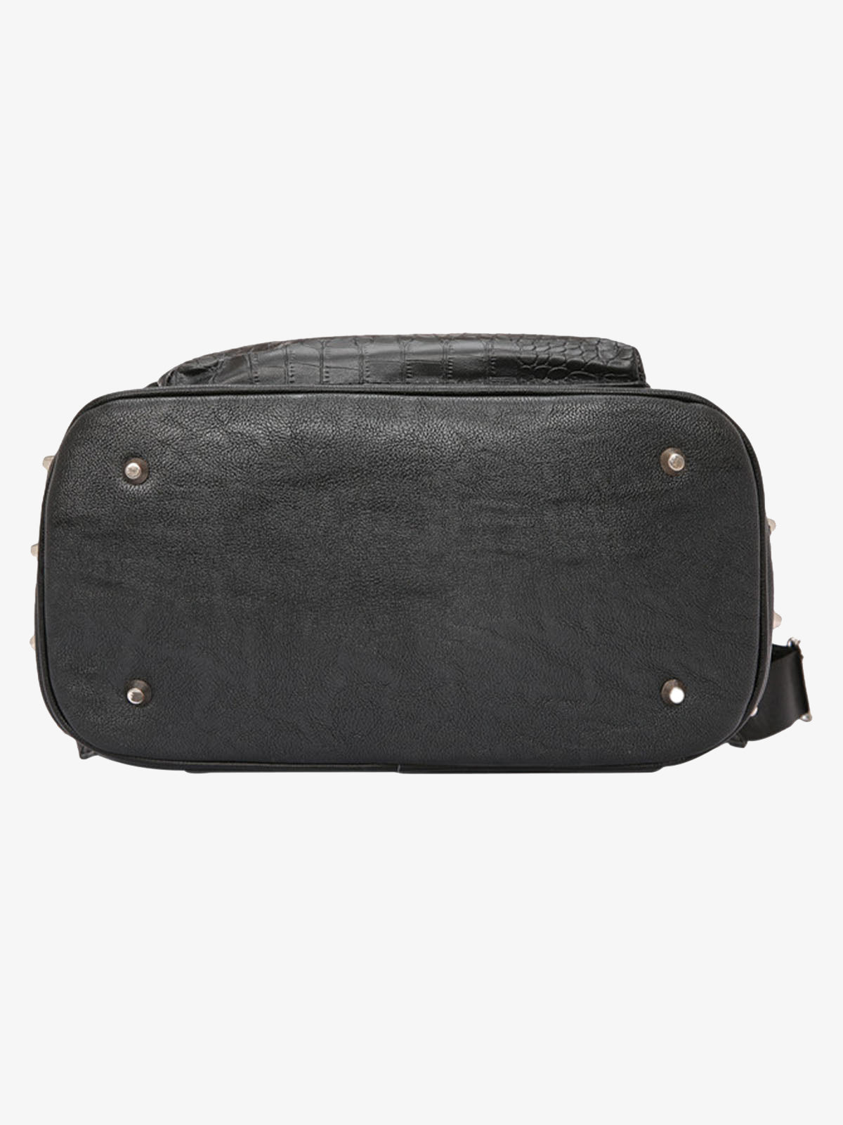 Rivet Crocodile-Print Backpack - 2464