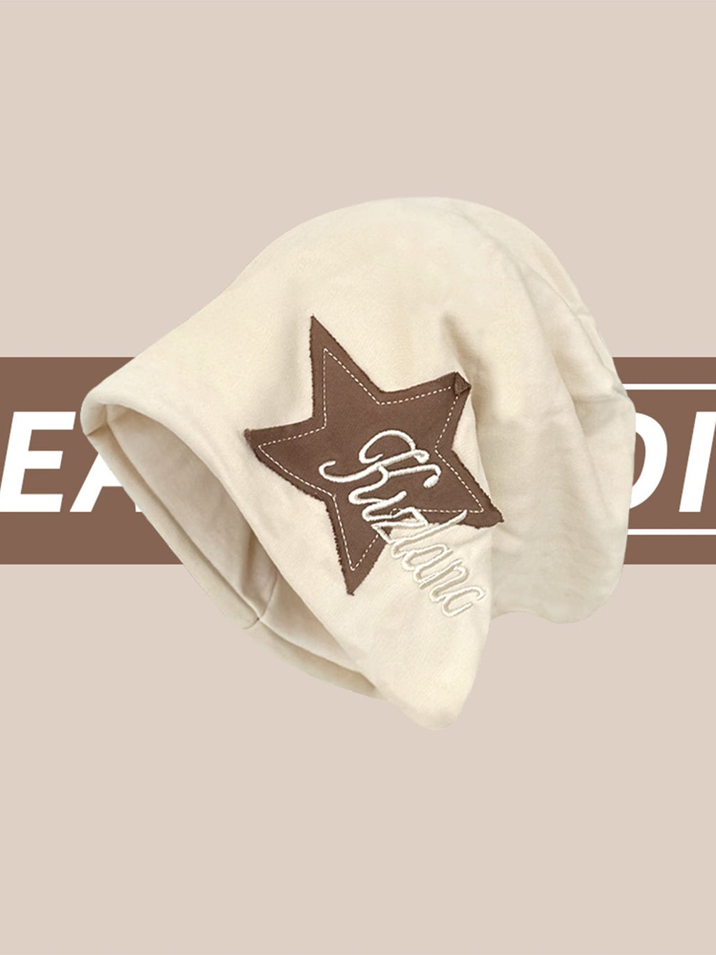 Theprecipice Star Embroidered Wrap Hat - 1703