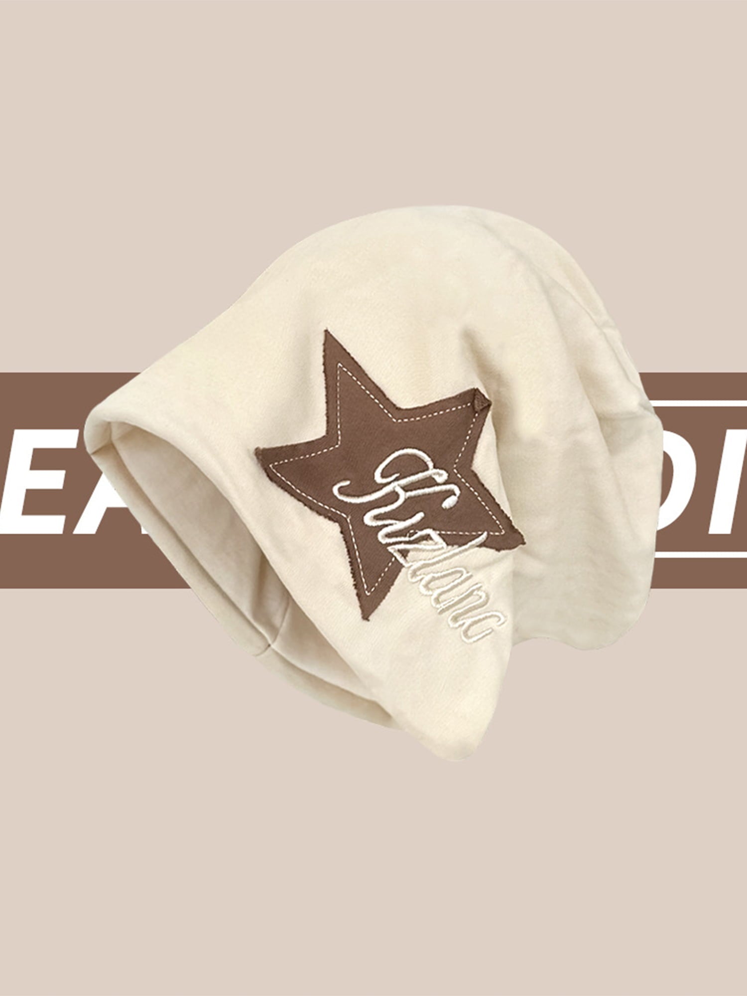 Theprecipice Star Embroidered Wrap Hat - 1703