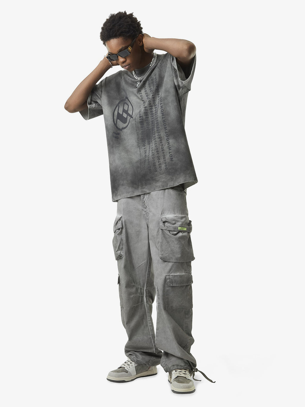 Theprecipice Vintage Wasteland Style Multi Pocket Work Pants