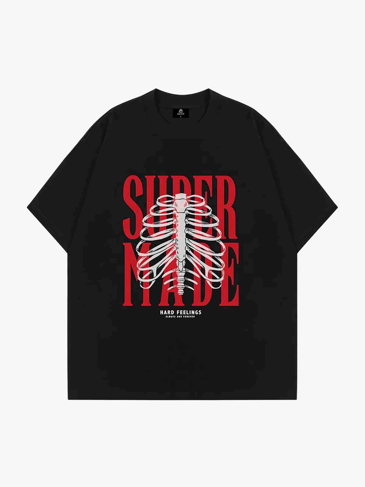 Theprecipice Skull Printed Logo Design T Shirt -1159