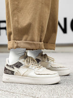 Precipice Retro High Street Men's Low Top Skate Shoes-1471