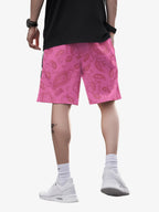 Theprecipice Skull Hand Print Hip-hop Shorts