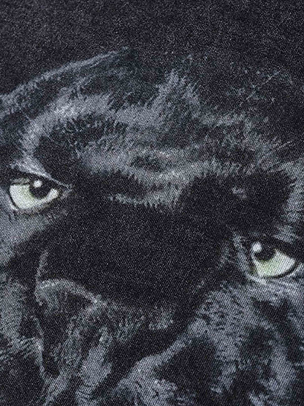 Theprecipice Black Panther Print T-shirt