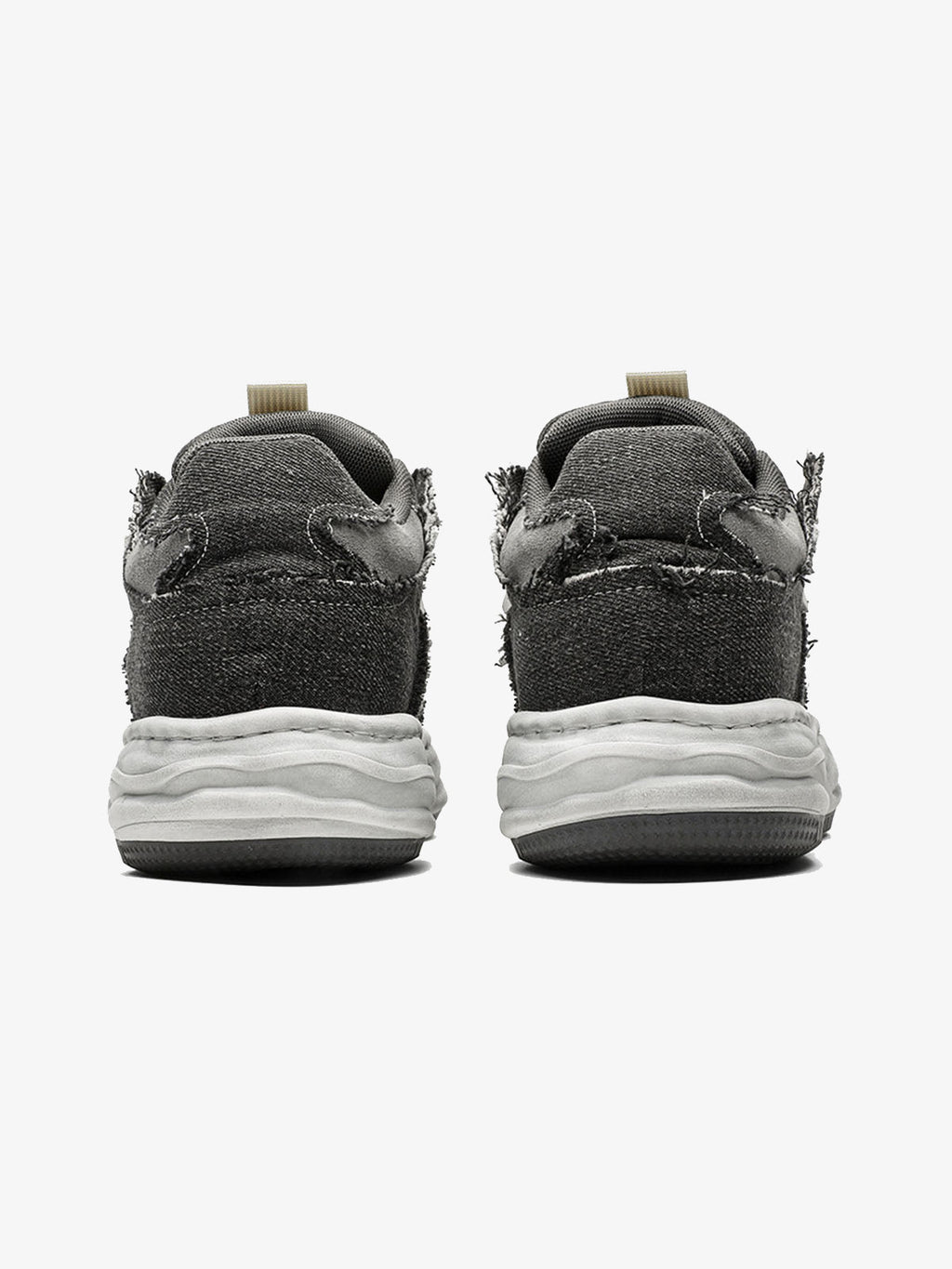 Distressed Deconstructed Split Whisker Platform Sneakers - 2602